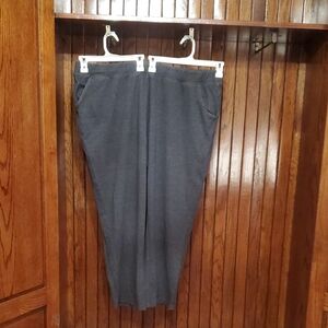CATHERINES SIZE 3X/26-28W Women's Gray Pants